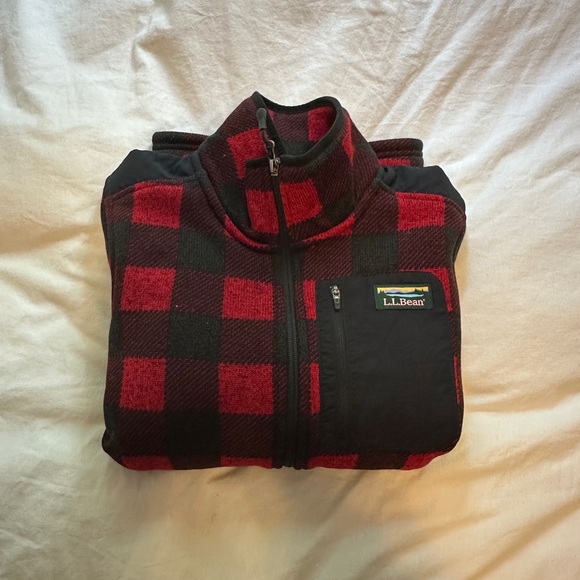 Women’s LLBean fleece zip up jacket, size S - Picture 3 of 3